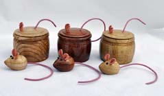 Mouse box ornaments