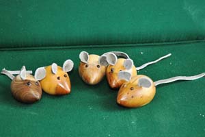 Wooden mice
