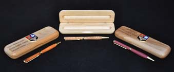 Wooden pen presentation sets