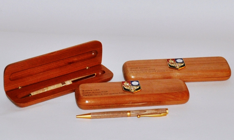 handmade wooden pens
