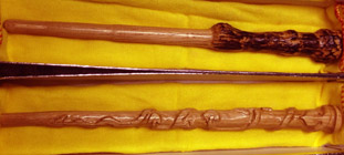 Hand made wooden wand