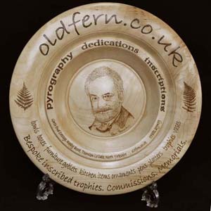 Pyrography sampler