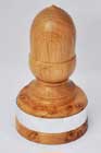 Burr oak acorn trophy