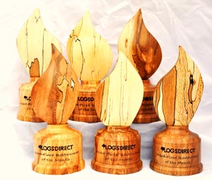 Flame trophy