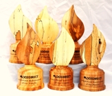 Flame trophy