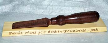 Chisel trophy