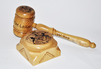 Block and gavel