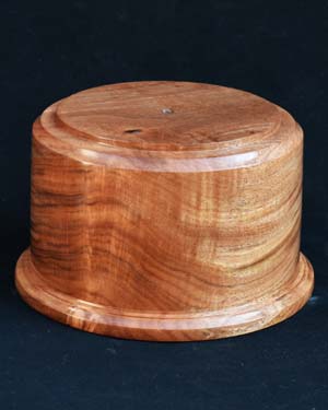 Wooden trophy plinth
