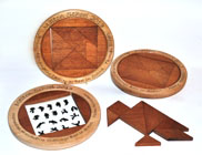 Tangram maths trophy