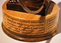 Talent Show Name pyrography