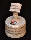 Turned wooden trophies