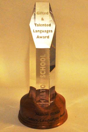 Languages trophy
