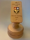 Hand crafted wooden House Cup